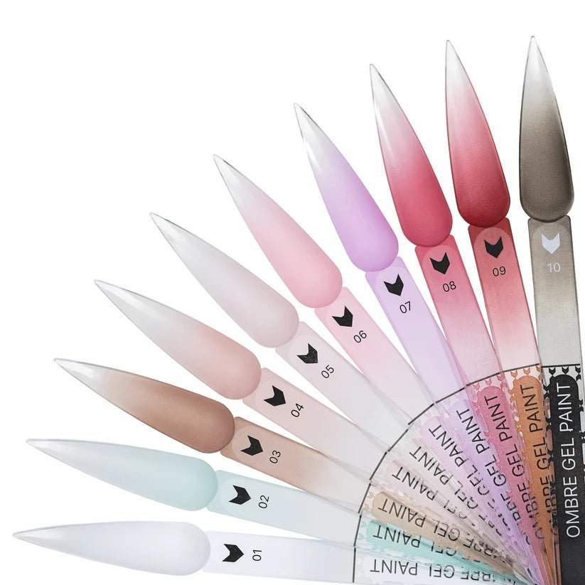 F.O.X Ombre Gel Paint 002, 5 ml - Level Up Beauty Supply