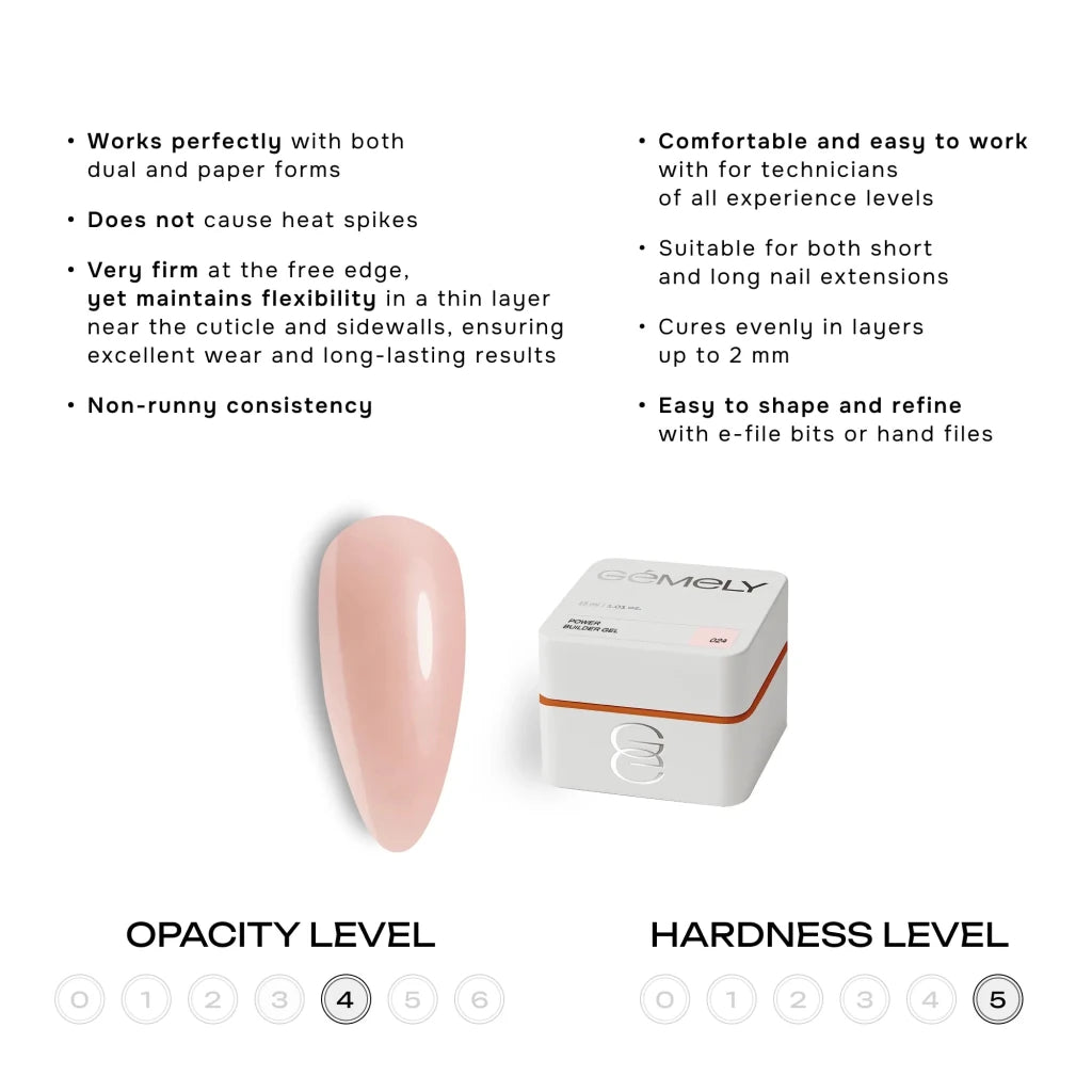 Gemely Power Builder Gel 024 - Level Up Beauty Supply