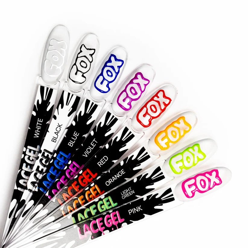 F.O.X Lace Gel Light Green, 5 ml - Level Up Beauty Supply