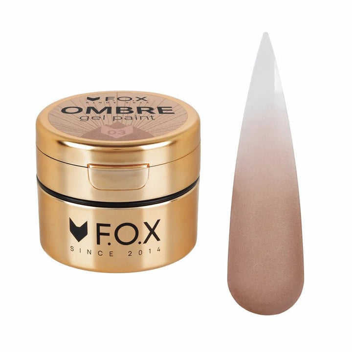 F.O.X Ombre Gel Paint 003, 5 ml - Level Up Beauty Supply