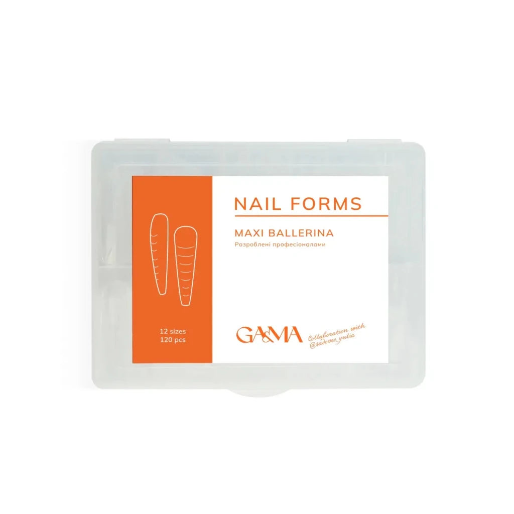 GA&amp;MA Dual Forms Maxi Ballerina, 120 pcs - Level Up Beauty Supply