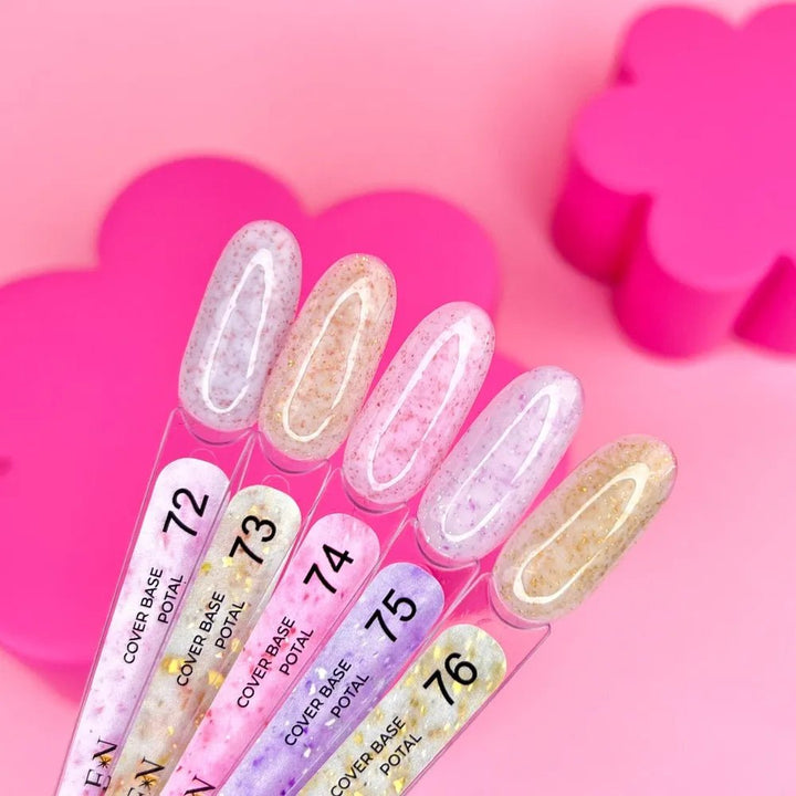 EDLEN Cover Base Potal 76, 9 ml - Level Up Beauty Supply