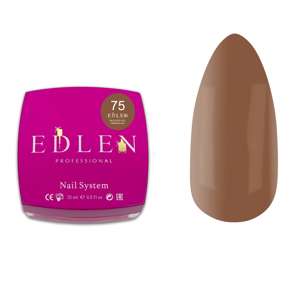 EDLEN - Builder Gel Lviv 75, 15 ml - Level Up Beauty Supply