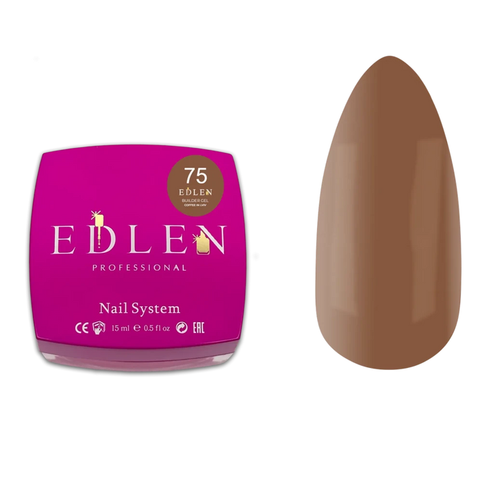 EDLEN - Builder Gel Lviv 75, 15 ml - Level Up Beauty Supply