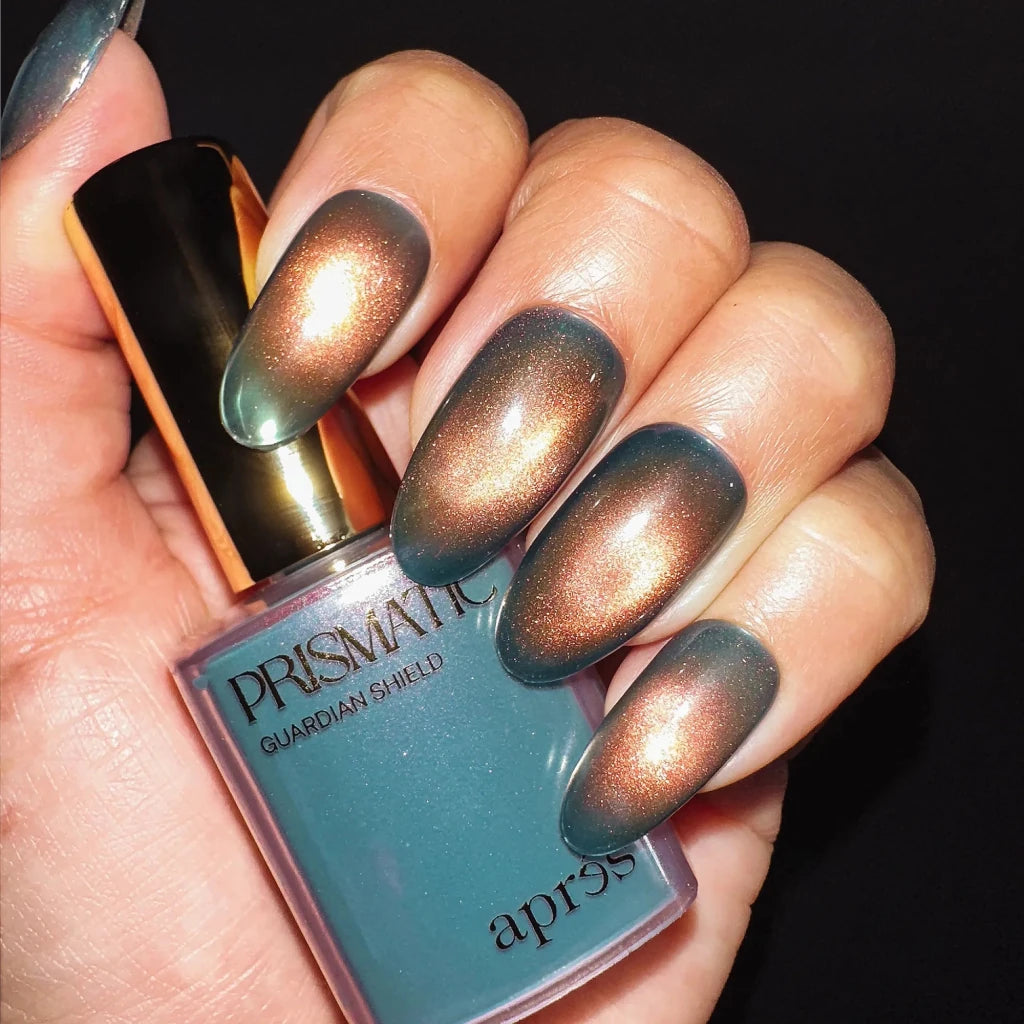 Aprés - Prismatic color gel polish "Guardian Shield", CE22(HEMA/TPO/TMPTA-Free), 10ml - Level Up Beauty Supply