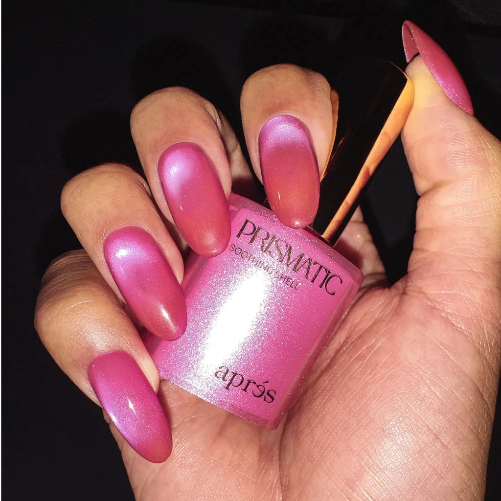Aprés - Prismatic color gel polish "Soothing Shell", CE24(HEMA/TPO/TMPTA-Free), 10ml - Level Up Beauty Supply