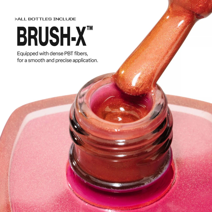 Aprés - Prismatic color gel polish "Dual Cherry", CE25(HEMA/TPO/TMPTA-Free), 10ml - Level Up Beauty Supply