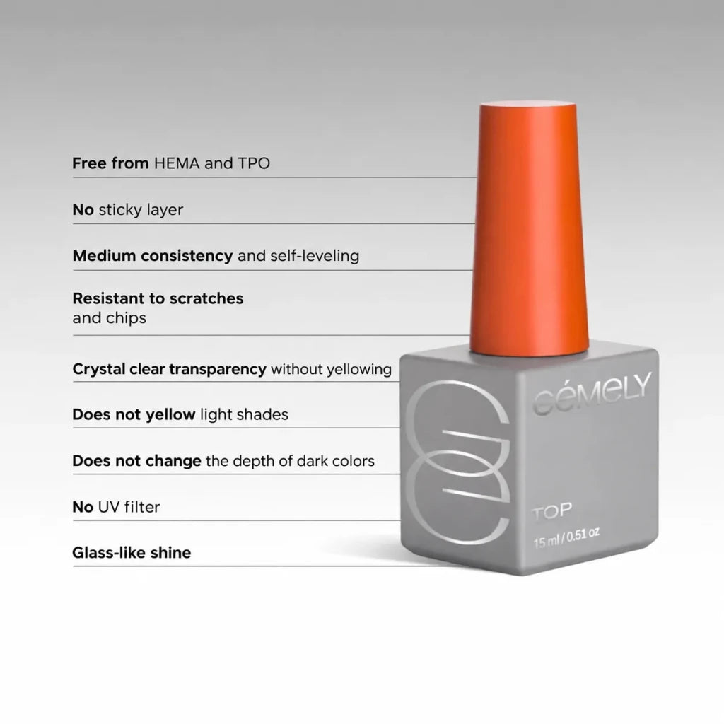 Gemely SPF Top (no UV filter), 15ml - Level Up Beauty Supply