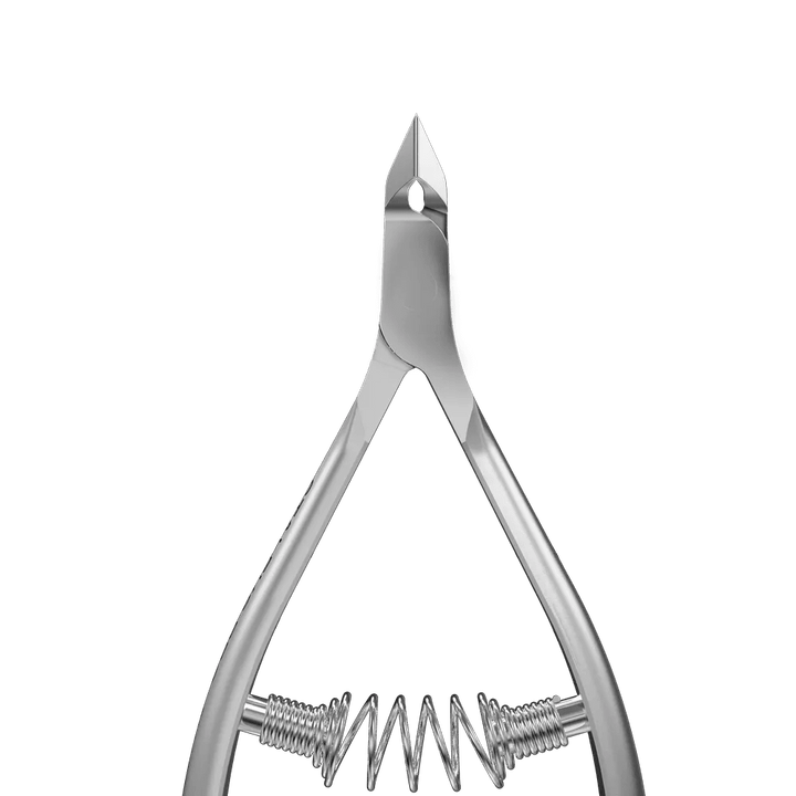 STALEKS PRO Cuticle Nippers with Spring Smart 30, 7mm - Level Up Beauty Supply