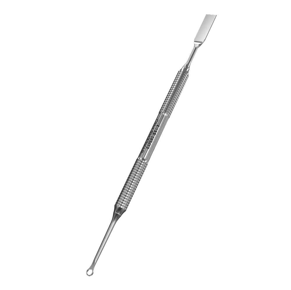 Cuticle Pusher and Nail Cleaner STALEKS EXPERT 51, Type 1 - Level Up Beauty Supply
