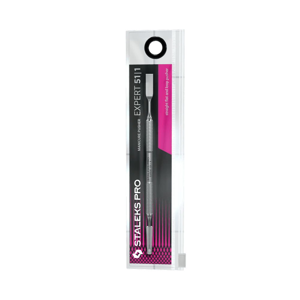 Cuticle Pusher and Nail Cleaner STALEKS EXPERT 51, Type 1 - Level Up Beauty Supply