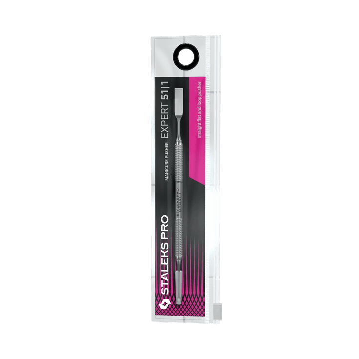 Cuticle Pusher and Nail Cleaner STALEKS EXPERT 51, Type 1 - Level Up Beauty Supply