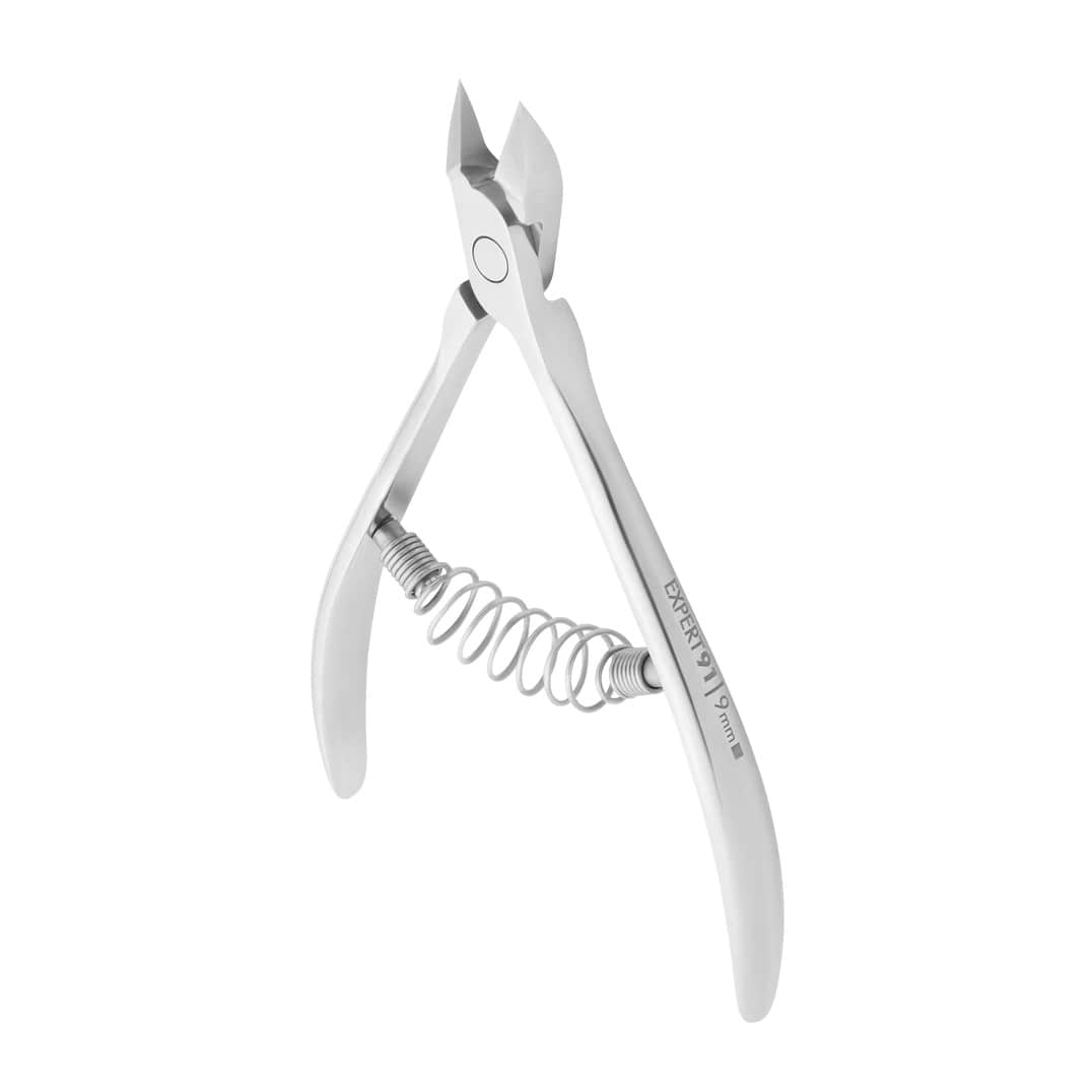 Cuticle nippers STALEKS EXPERT 91, 9 mm - Level Up Beauty Supply