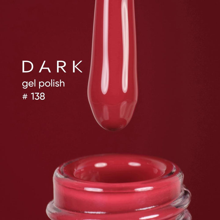 DARK Color gel polish 138, 10ml (TPO Free) - Level Up Beauty Supply
