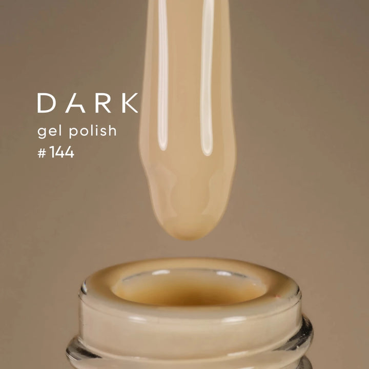 DARK Color gel polish 144, 10ml (TPO Free) - Level Up Beauty Supply