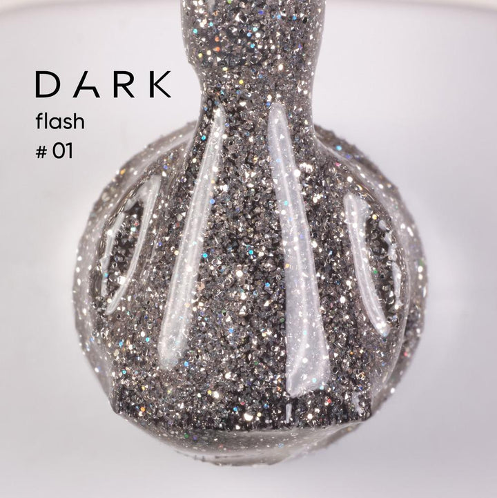DARK Color gel polish Flash 01, 10ml (TPO Free) - Level Up Beauty Supply