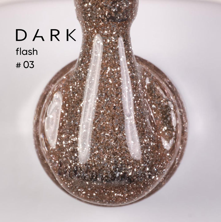 DARK Color gel polish Flash 03, 10ml (TPO Free) - Level Up Beauty Supply