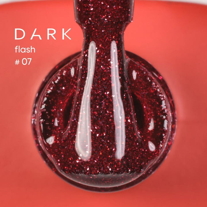 DARK Color gel polish Flash 07, 10ml (TPO Free) - Level Up Beauty Supply