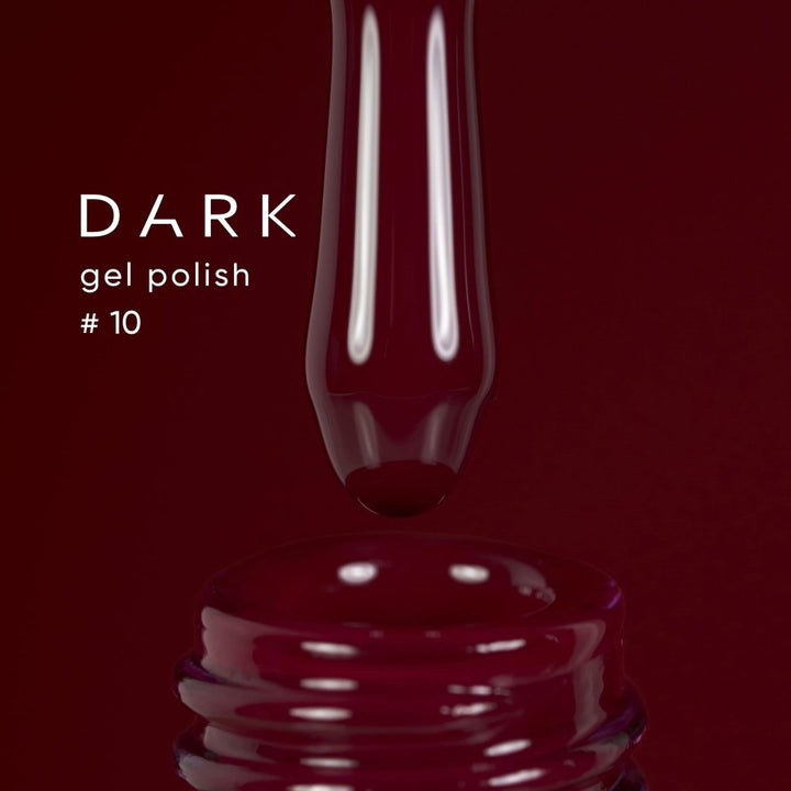 DARK Color gel polish 010, 10ml (TPO Free) - Level Up Beauty Supply