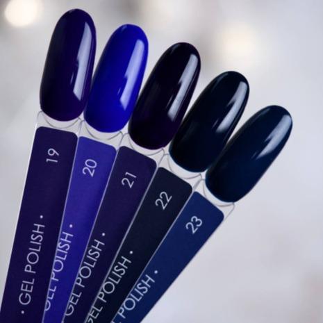 DARK Color gel polish 019, 10ml (TPO Free) - Level Up Beauty Supply