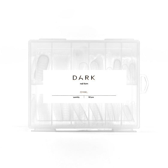 DARK Dual forms Oval, 120pcs - Level Up Beauty Supply
