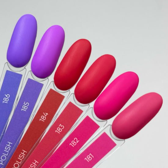 DARK Color gel polish 185, 6 ml (TPO Free) - Level Up Beauty Supply