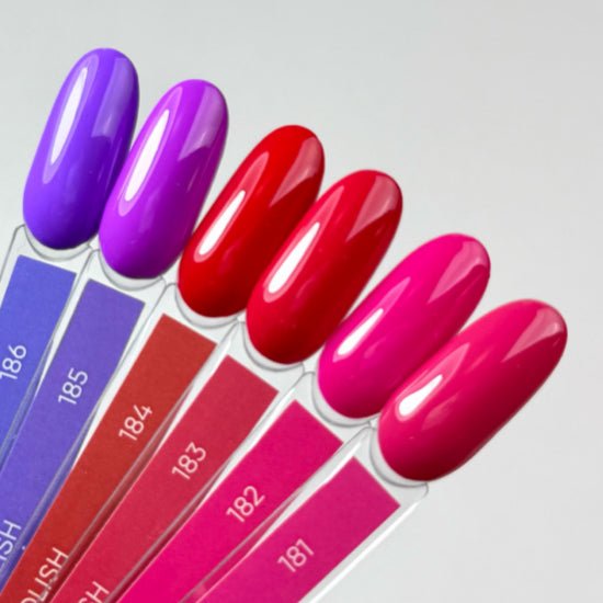 DARK Color gel polish 185, 6 ml (TPO Free) - Level Up Beauty Supply