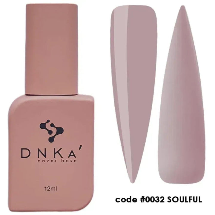 DNKa Rubber Cover Base 0032 Soulful 12 ml (TPO Free) - Level Up Beauty Supply