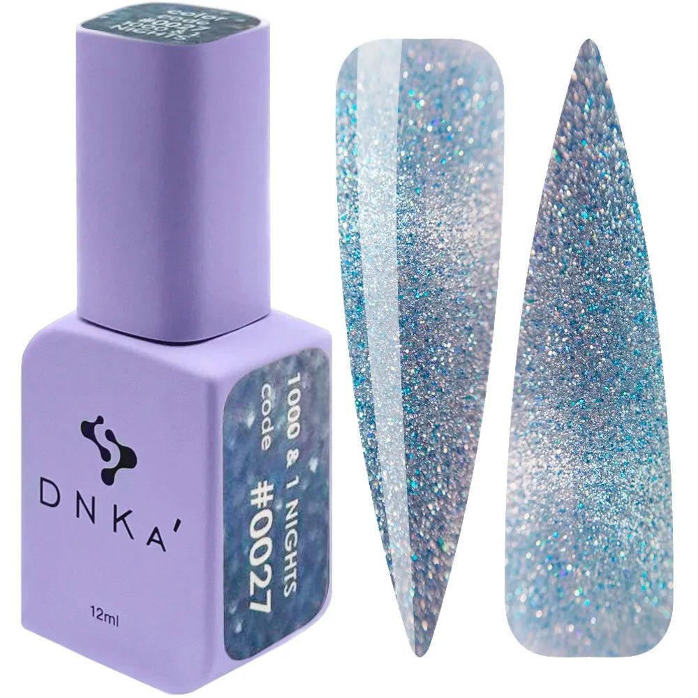 DNKa Cat Eye Gel Polish 0027 1000 &amp; 1 Nights 12 ml (TPO free) - Level Up Beauty Supply