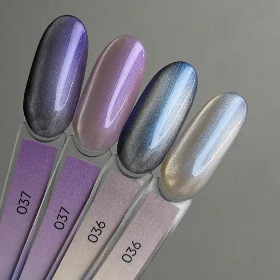 Dark gel polish Cat Eye 36, 6 ml - Level Up Beauty Supply