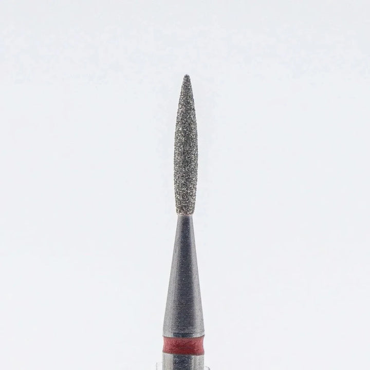 Diamond nail bit, Pointy Flame 1.4 - Fine (D - 115) - Level Up Beauty Supply