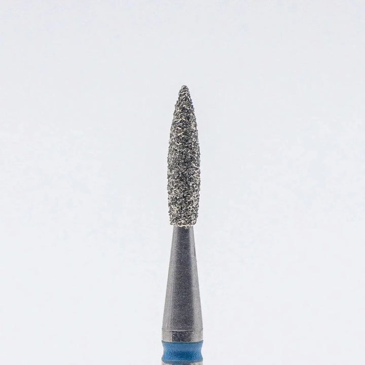 Diamond nail bit, Pointy Flame 1.8 - Medium (D - 117) - Level Up Beauty Supply