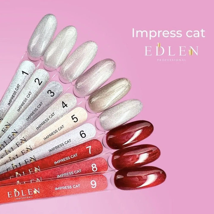 EDLEN Color Gel Polish Impress Cat 009, 9 ml - Level Up Beauty Supply