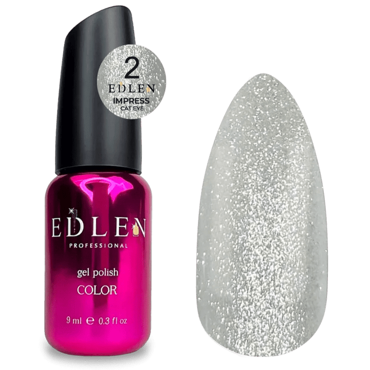 EDLEN Color Gel Polish Impress Cat 002, 9 ml - Level Up Beauty Supply