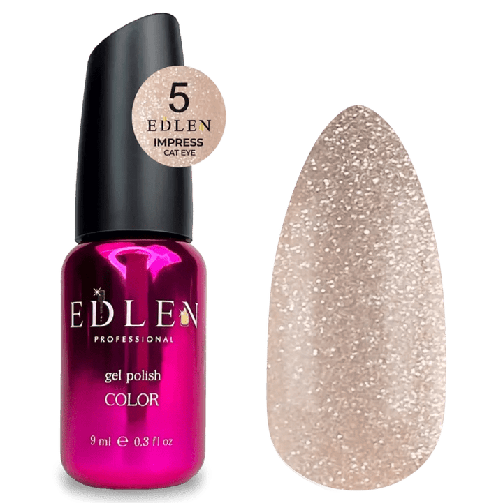 EDLEN Color Gel Polish Impress Cat 005, 9 ml - Level Up Beauty Supply