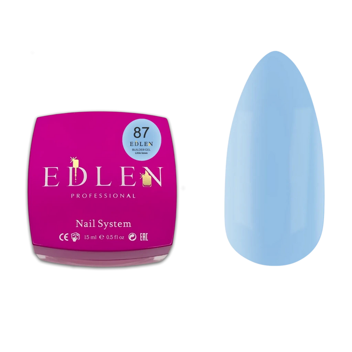 EDLEN Builder Gel Little Bows 87, 15ml - Level Up Beauty Supply