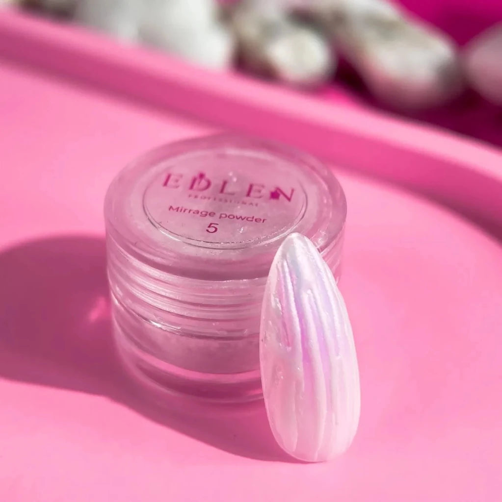 EDLEN Chrome Powder Set "Mirage", 6 pcs - Level Up Beauty Supply