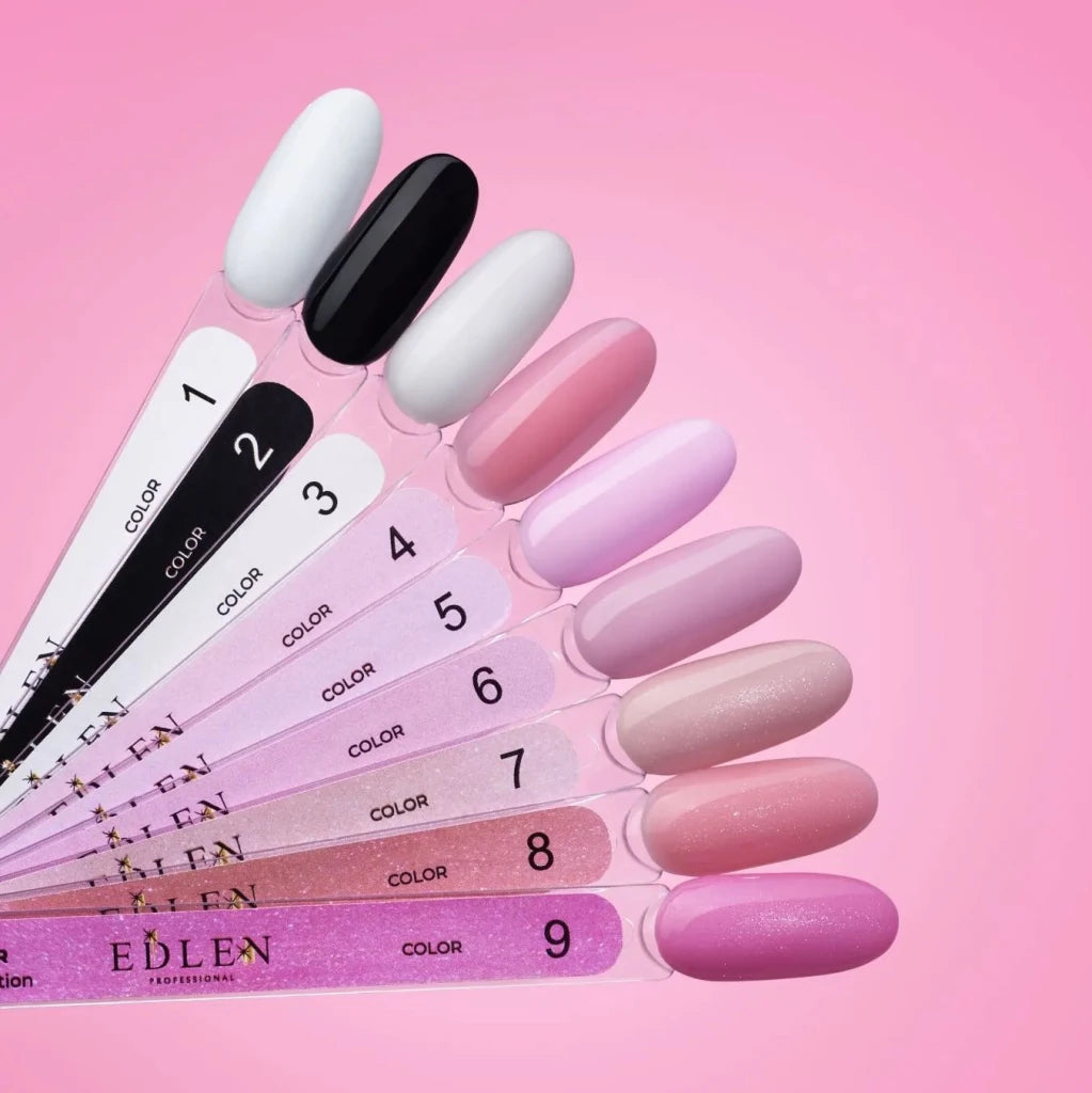 EDLEN Color Gel Polish 001, 9 ml - Level Up Beauty Supply
