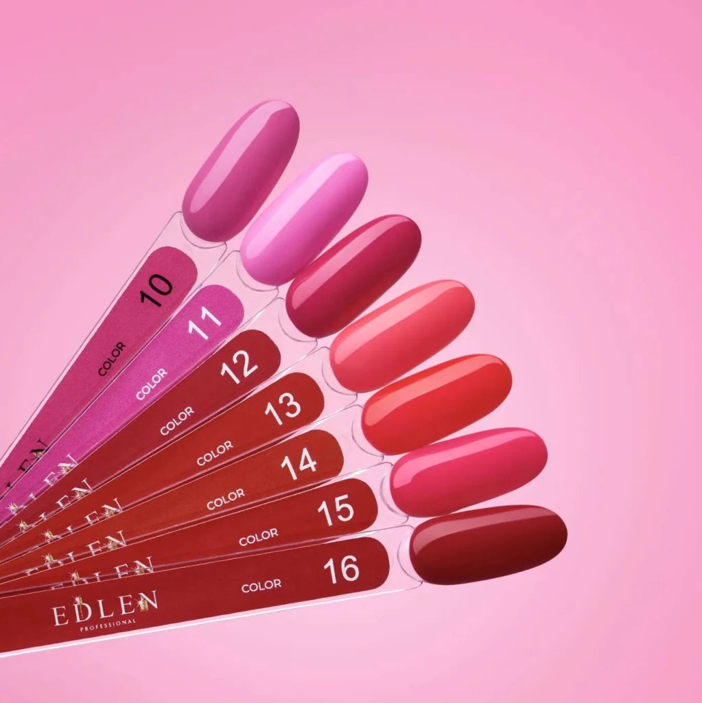 EDLEN Color Gel Polish 012, 9 ml - Level Up Beauty Supply