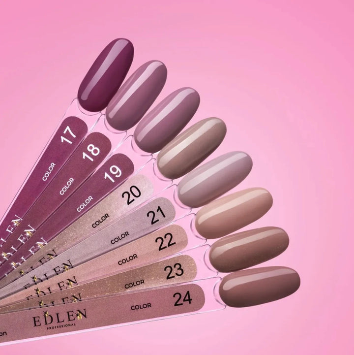 EDLEN Color Gel Polish 018, 9 ml - Level Up Beauty Supply