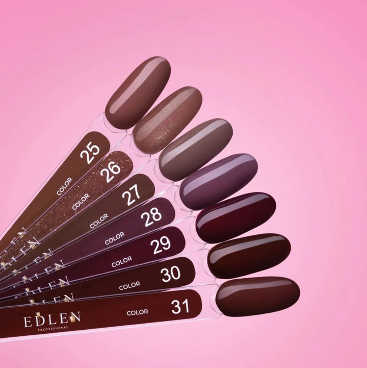 EDLEN Color Gel Polish 029, 9 ml - Level Up Beauty Supply