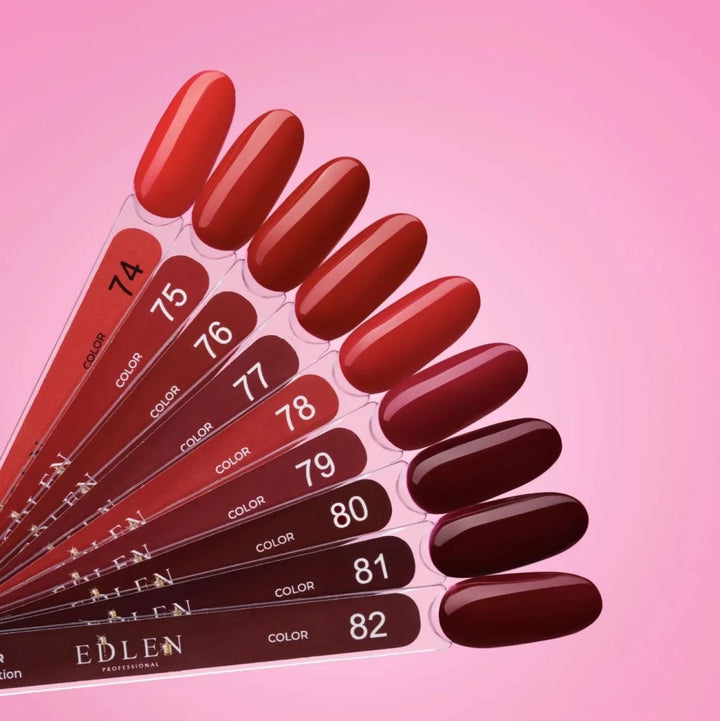 EDLEN Color Gel Polish 080, 9 ml - Level Up Beauty Supply