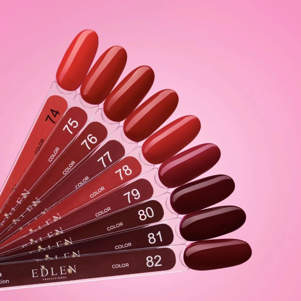 EDLEN Color Gel Polish 081, 9 ml - Level Up Beauty Supply