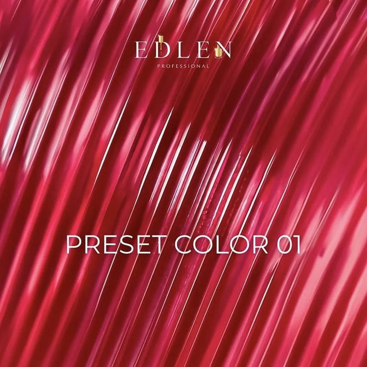 EDLEN Vitrage Color Gel Polish Preset 001, 9 ml - Level Up Beauty Supply