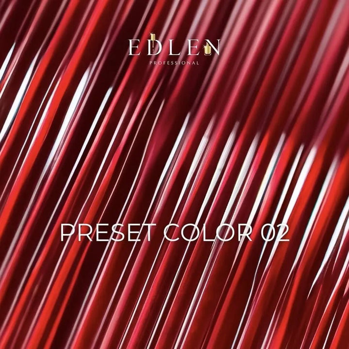 EDLEN Vitrage Color Gel Polish Preset 002, 9 ml - Level Up Beauty Supply