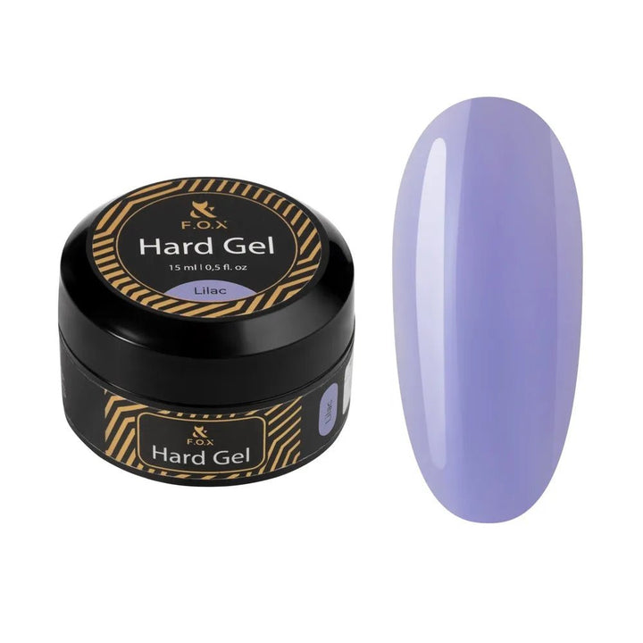 F.O.X Hard gel Lilac, 15 ml - Level Up Beauty Supply