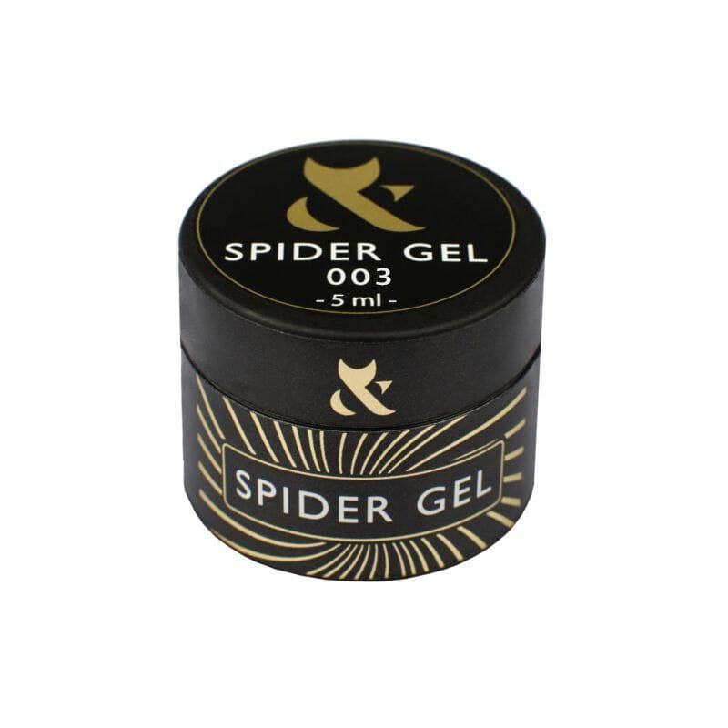 F.O.X Spider Gel 003 (Silver), 5 ml - Level Up Beauty Supply