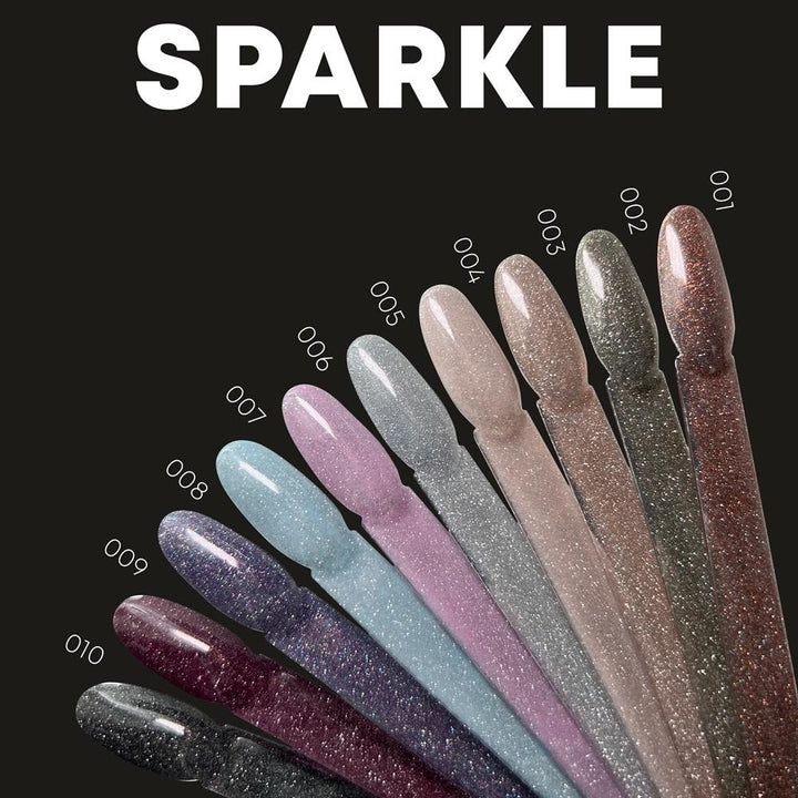 F.O.X gel-polish gold Sparkle 010, 7ml - Level Up Beauty Supply
