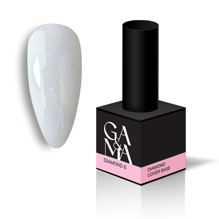 GA&amp;MA Cover Base Diamond 006 15 ml - Level Up Beauty Supply