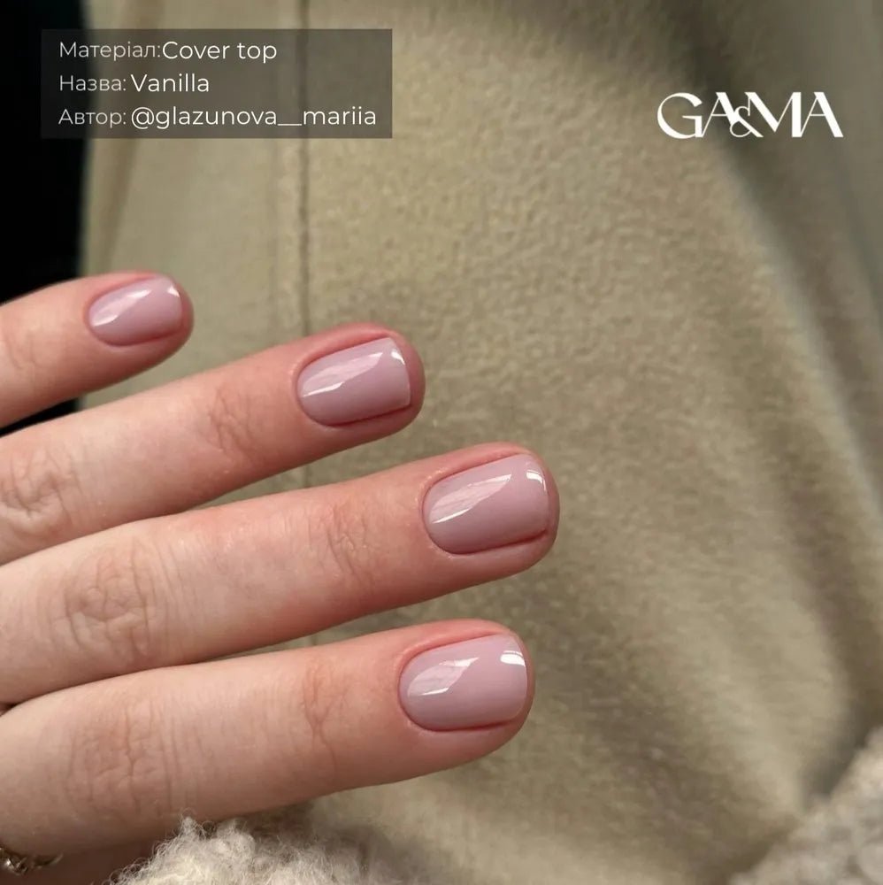 GA&amp;MA Cover Top Vanilla 10 ml - Level Up Beauty Supply